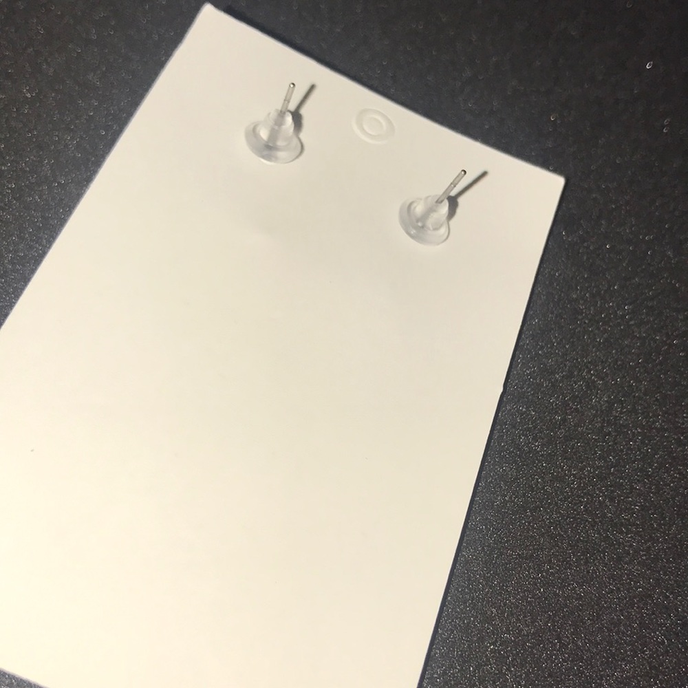 ⬇️Marbled acrylic post earrings - Picture 4 of 4